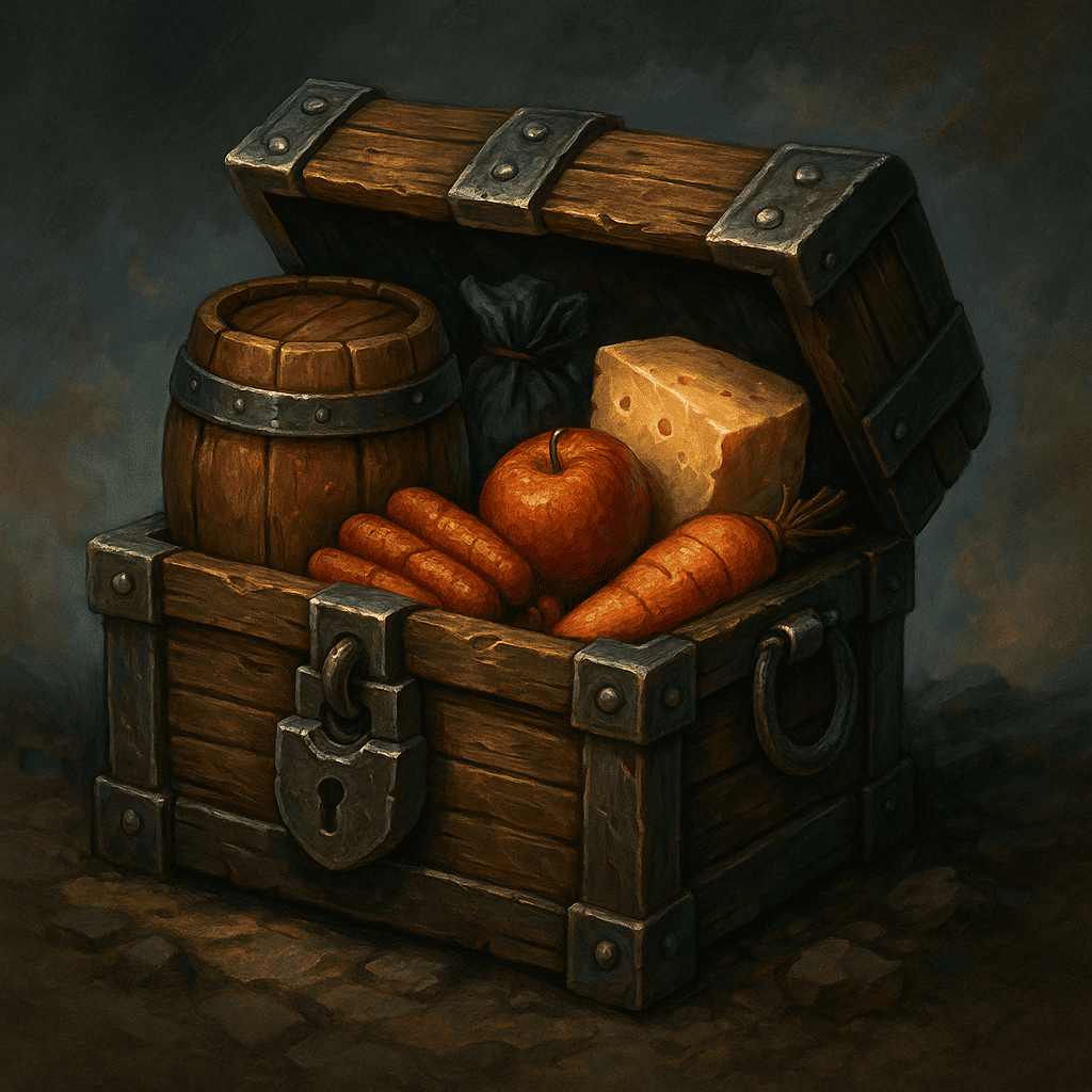 Proviantkiste – Solides Food-Bundle + Meads