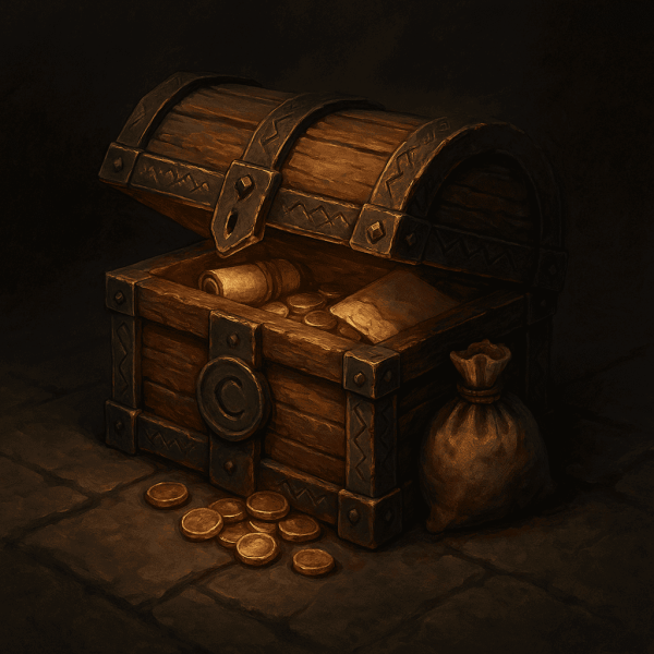 Händler-Box – Wertbeute + 500 Coins für Haldor